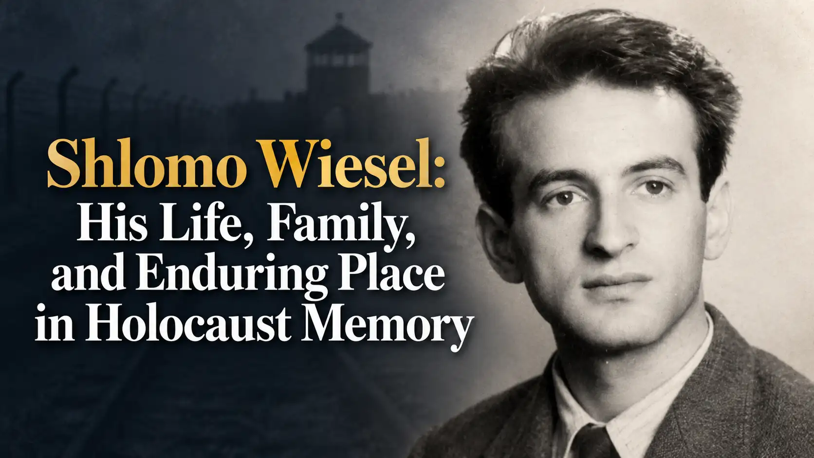 Shlomo Wiesel: Biography, Family, Death, and Legacy, Bio
